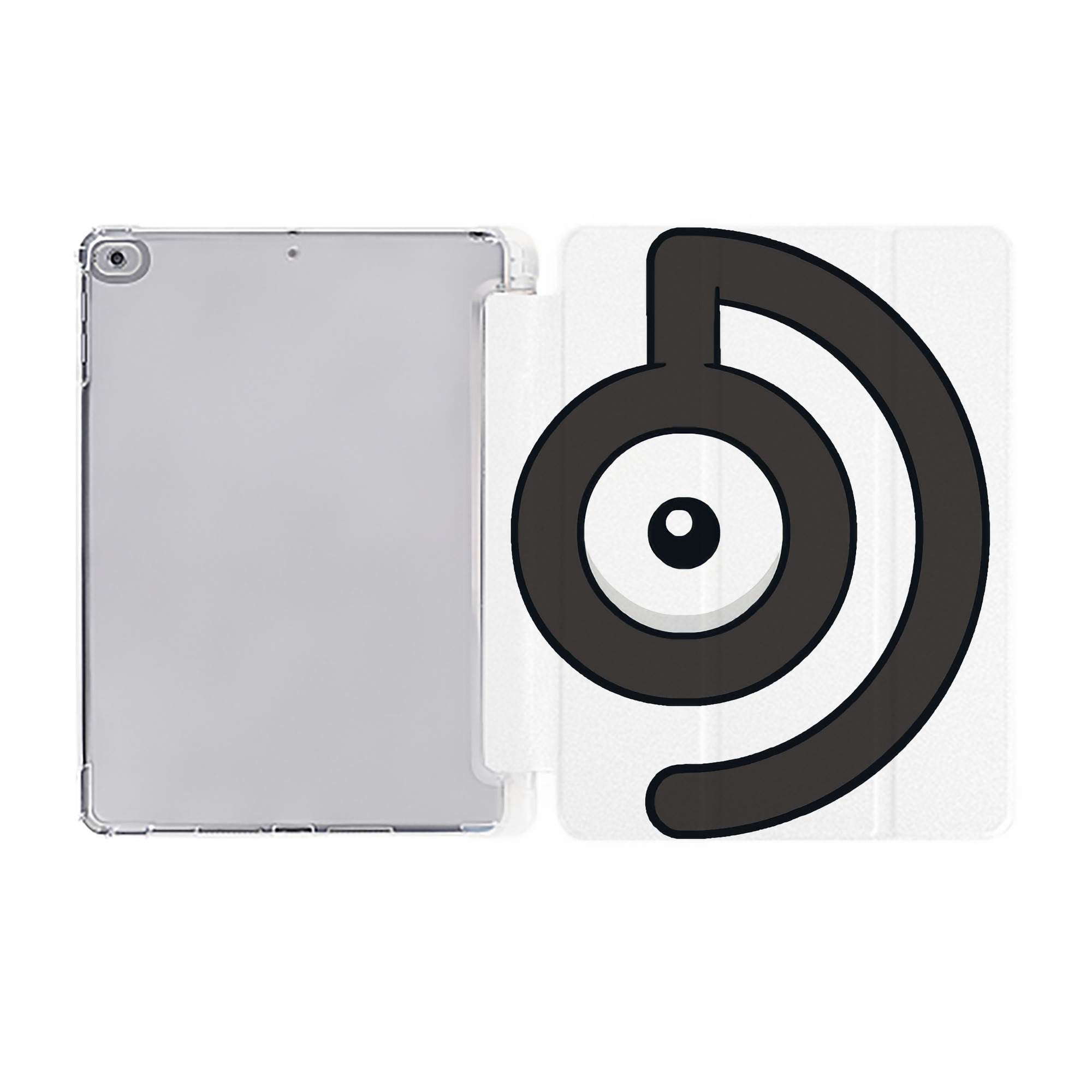 （画像用） ポケットモンスター Pokémon IPad ケース ペン収納付き 三つ折りスタンド PUレザー×シリコン 対応機種9.5/10.5/10.9インチ